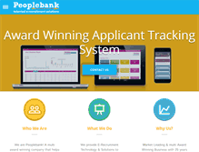 Tablet Screenshot of peoplebank.com